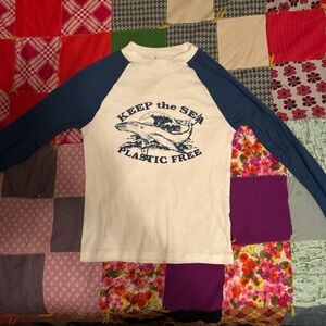 Urban Outfitters "Save the whales" long sleeve